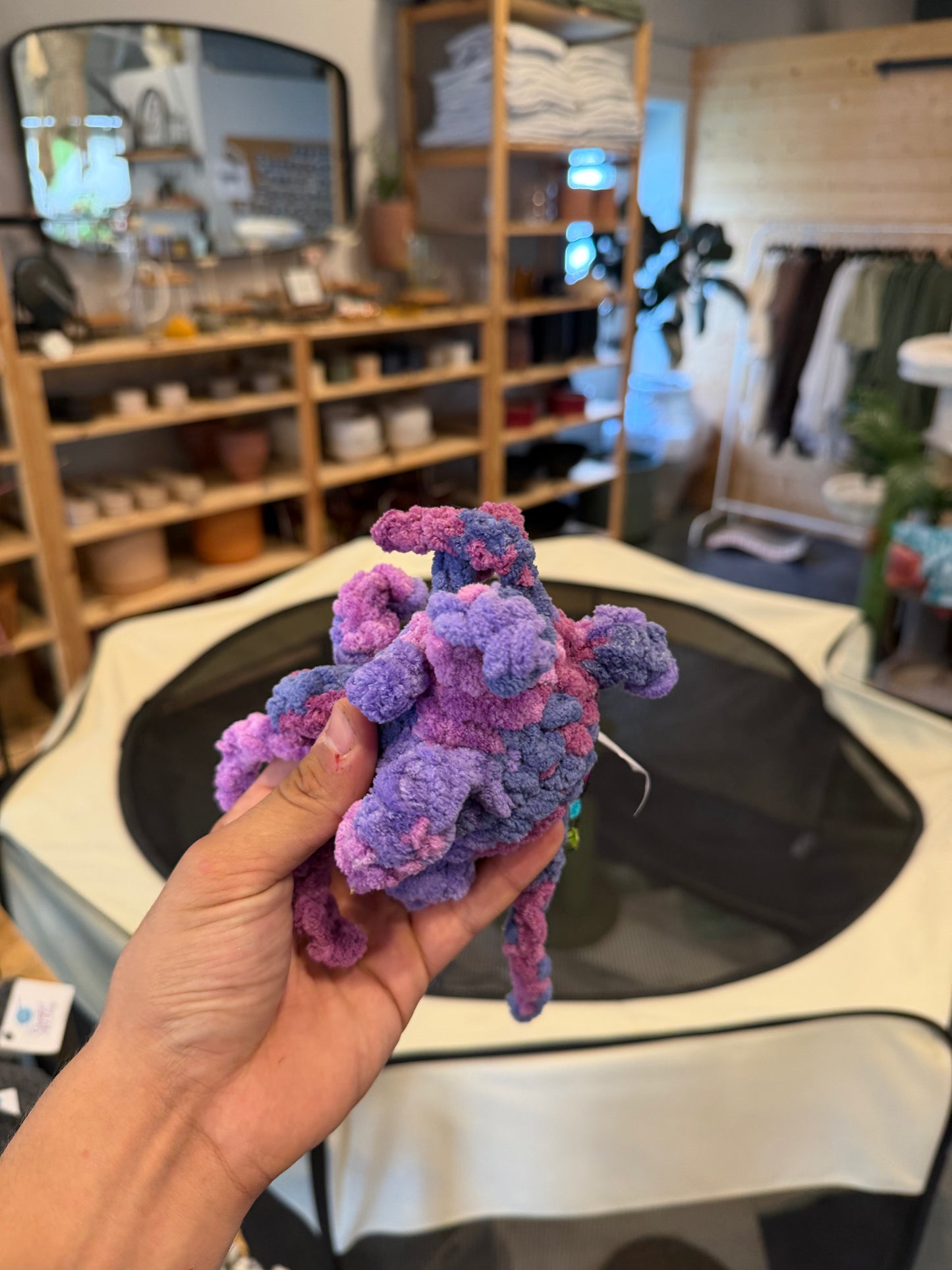 Crochet Wriggler Cat Toy