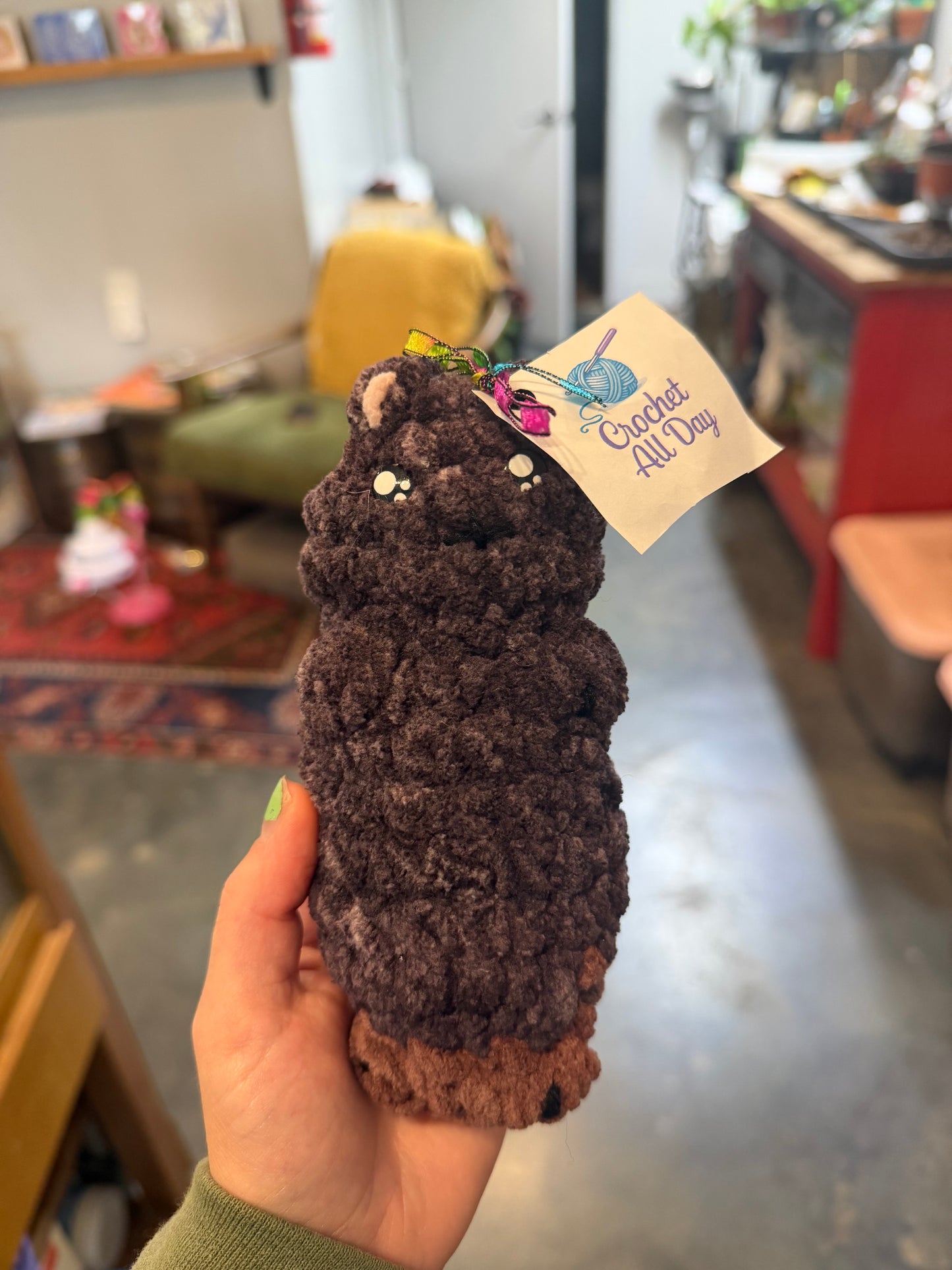Medium Purrito Crochet Cat