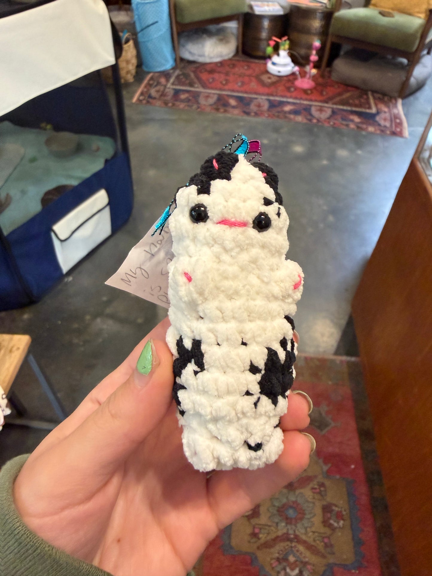 Small Purrito Crochet Cat