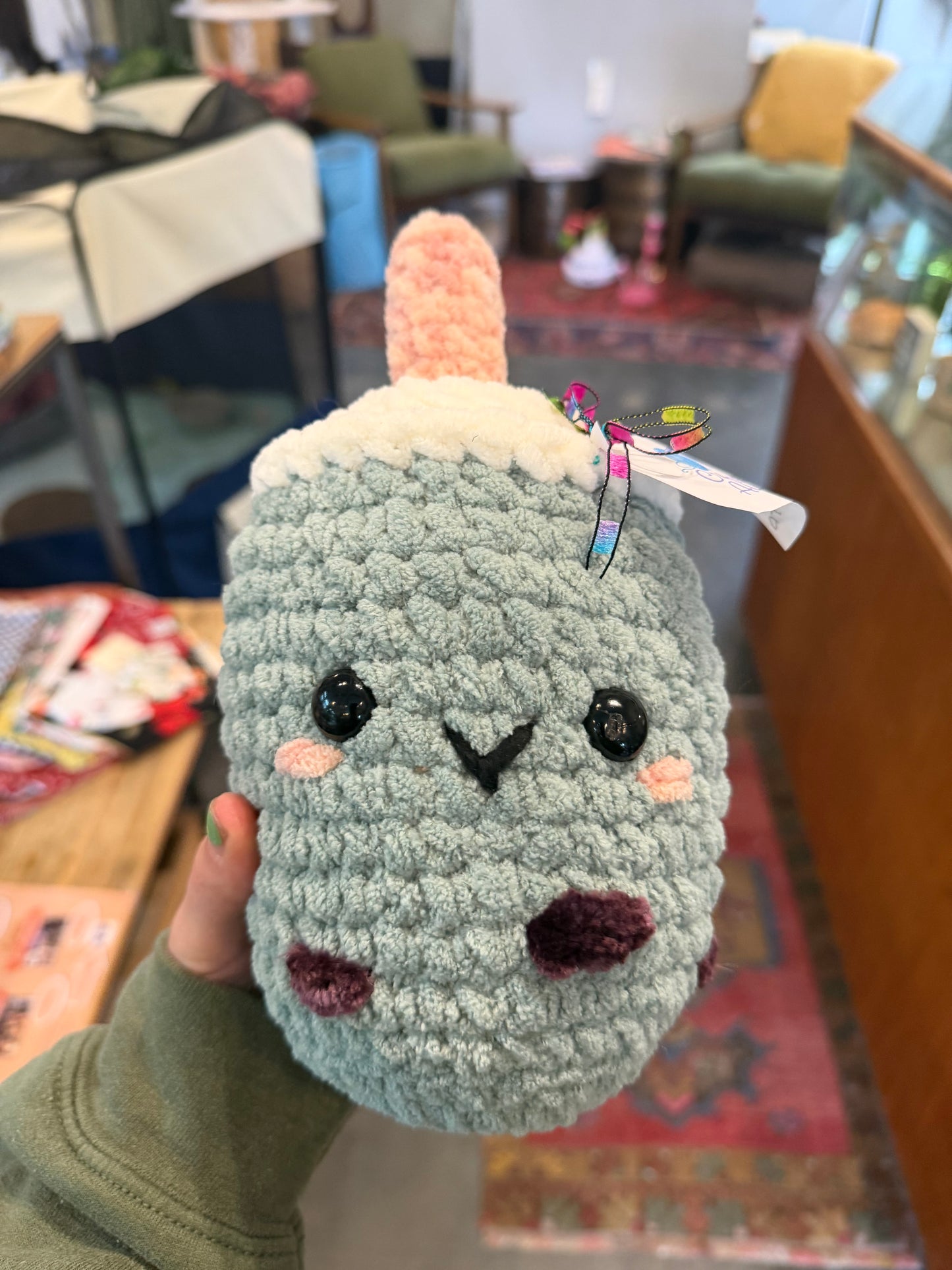 Small Crochet Boba